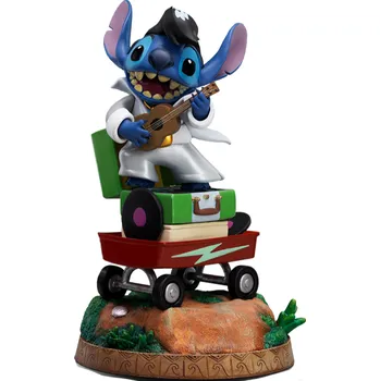 Figurka Soška Lilo & Stitch - Stitch (King of Rock) (Iron Studios)