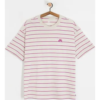 Pánské tričko Nike SB Stripe (light bone) L, šedá