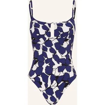 Dámské plavky Maryan Mehlhorn Dámské Plavky Blue Leaves, modrá / krémová /...