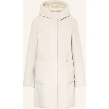 Dámský kabát Rino & Pelle Dámský Plyšový Oboustranný Kabát Alina, krémová, 40