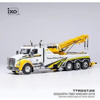 autíčko Kenworth T880 (2018) Odtahová služba - Bílá 1:43 IXO