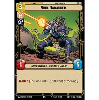 Sběratelská karetní hra Nihil Marauder 182/264 - Legends of the Force Typ karty: Standard