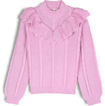 Dívčí svetr GATE Svetr s volánkem 6Y 824-0095/631
