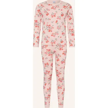 Dámské pyžamo Petit Bateau Dívčí Pyžamo, růžová / červená / petrolejová, 110