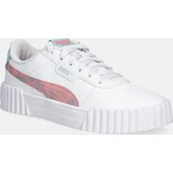 Chlapecké tenisky Dětské tenisky Puma Carina 3.0 Space belle Jr bílá barva, 402802 00X, EUR 39