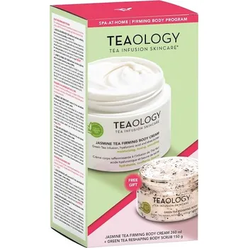 Tělový krém Teaology Pece Pece-o-teloBody Spa Kit Jasmine Body Cream 260 ml + Reshaping Scrub 150 gr. 1 Stk. (891,00 Kč / 1 ks.)