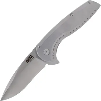 kapesní nůž SOG AEGIS FLK 2.0 DROP POINT, 440c, Framelock SOG-14-41-03-43