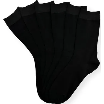 Pánské ponožky Klasické ponožky pánské S230C (ČERNÁ) - 6 párů - 43-47