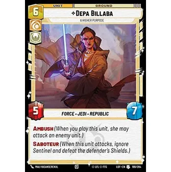 Sběratelská karetní hra Depa Billaba 199/264 - Legends of the Force Typ karty: Standard