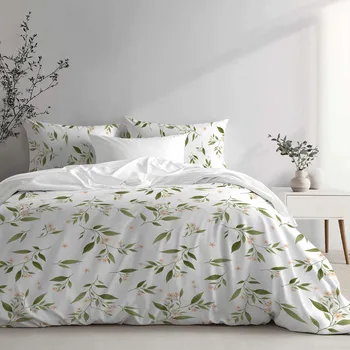 Povlečení Ložní povlečení krepové Stanex jasmín (LS412), 140 x 200 + 90 x 70, Zip