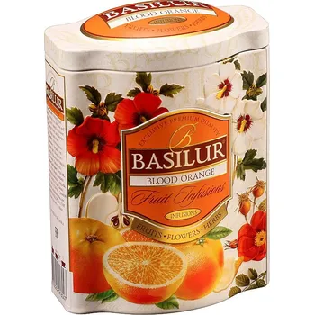 Čaj BASILUR Fruit Blood Orange plech 100g