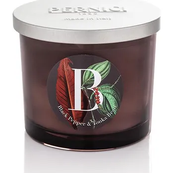 Svíčka Pernici Elementi - Black Pepper & Tonka Bean Doba hoření: 40 - 45 hodin Vonná svíčka