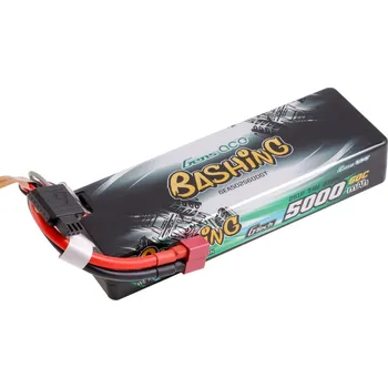 RC vybavení Gens ace Bashing Serie G-Tech LiPo - 2S 5000mAh 7,4V 2S1P (60C) Dean-T&nbsp;Plug
