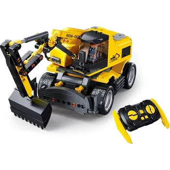 Stavebnice Sluban Sluban Town E7 Kolové rypadlo s dálkovým ovládáním M38-B1155
