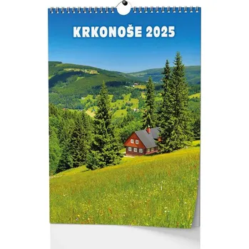 Kalendář Krkonoše 2025 - nástěnný kalendář