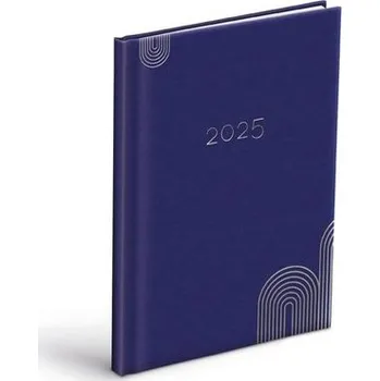 Kancelář Týdenní diář 2025 PU blue