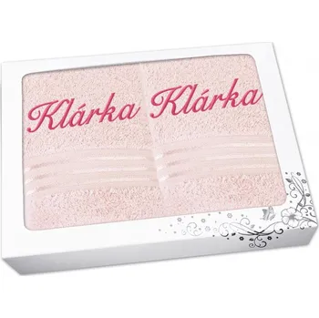 Kosmetická sada Dárková sada SE JMÉNEM Linie světle růžová