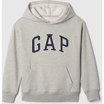 Chlapecká mikina Chlapecká mikina GAP V-BAS HERITAGE PO S Šedá, Černá