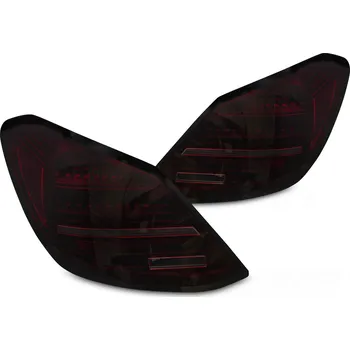 Zadní světlomet TUNING-TEC Zadní světla MERCEDES C-CLASS W205 14-21 červená/kouřová LED SEQ