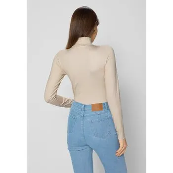 Dámská halenka BIZUU Halenka OWAKA Béžová Standard Fit 40