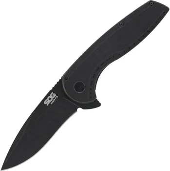 kapesní nůž SOG AEGIS FLK 2.0 DROP POINT, 440c, Framelock SOG-14-41-05-43