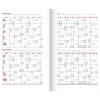 Diář Denní diář Cambio 2025 tyrkysový