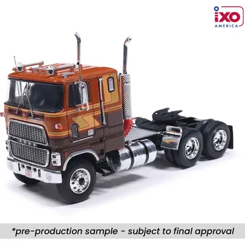 autíčko Ford COE 9000 (1976) - Hnědá 1:64 IXO