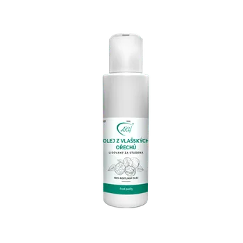 Tělový olej AKH/Karel Hadek OLEJ Z VLAŠSKÝCH OŘECHŮ lisovaný za studena 100 ml
