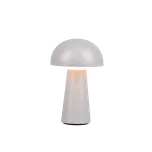 TRIO Reality R52176177 LENNON venkovní dekorační dotyková lampička SMD LED 2W/180lm 3000K IP44 šedá, nabíjecí baterie, USB