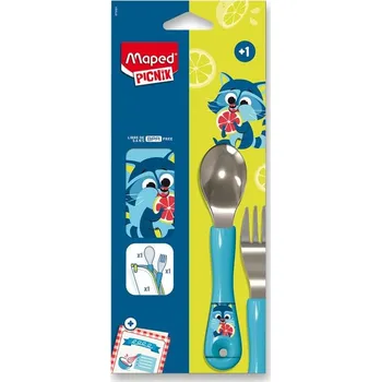 Příbor Příbor MAPED Miniz Raccoon - 2 ks