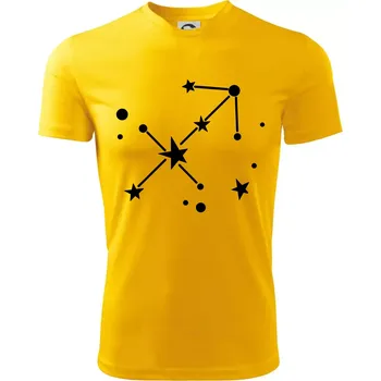 Chlapecké tričko Souhvězdí - Sagittarius - Střelec - Dětské triko sportovní (dresovina) - 122 cm/6 let ( Žlutá )