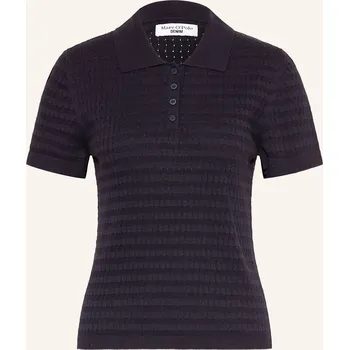 Dámská košile Marc O'polo Denim Dámská Úpletová Polokošile, tmavě modrá, 36