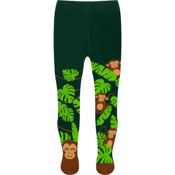 Dřevěná hračka Veselé dětské punčošky Malá opička