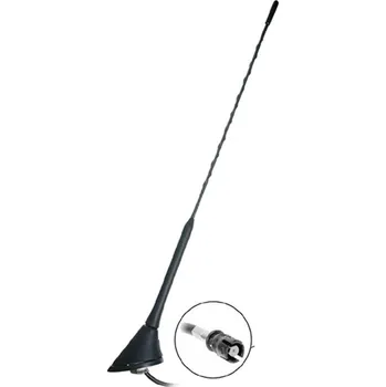 Autoanténa Střešní autoanténa se zesilovačem 60°, konektor RAKU2 40cm