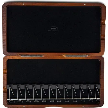 Příslušenství pro dechový nástroj GEWA Pouzdro pro strojky Fagot 12 rourČervenohnědě lakované 10507