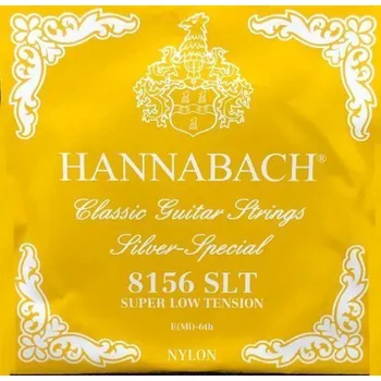 Struna pro kytaru a smyčcový nástroj Hannabach Struny pro klasickou kytaru série 815 Super Low Tension Silver specialE6w 8156SLT 5792