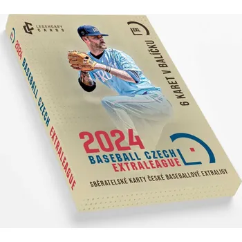 Sběratelská karetní hra Legendary Cards 2024 LC Baseball Czech Extraleague Balíček
