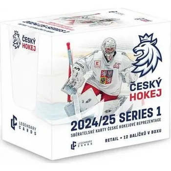 Sběratelská karetní hra Legendary Cards 2024-25 LC Český Hokej Series 1 Retail Box
