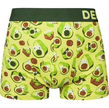 Boxerky Zkrácené pánské boxerky Pixelové avokádo