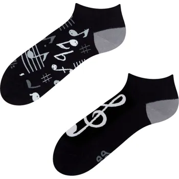 Dámské ponožky Veselé kotníkové ponožky Hudba