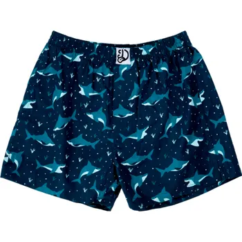 Trenýrky Veselé pánské trenky Modrý žralok