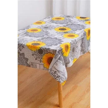 ubrus Ubrus PVC metráž šířka 140 cm slunečnice MIS252