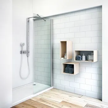 Roth TOWER LINE TBS Walk-In Pevná stěna samostatná 90 cm