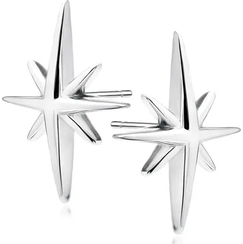 Náušnice Stříbrné náušnice hvězdy - Meucci SLE460