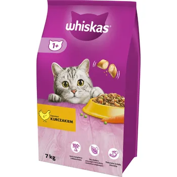 Krmivo pro kočku Whiskas 1+ kuřecí 7 kg