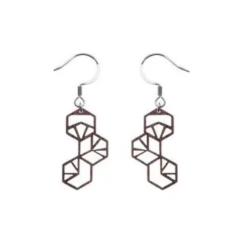 Náušnice Dřevěné náušnice Trillo Earrings s možností výměny či vrácení do 30 dnů - EAD4