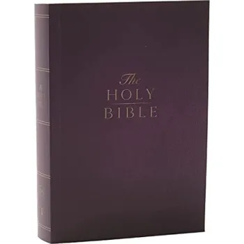 KJV Holy Bible: Compact with 43,000 Cross References, Purple Softcover, Red Letter, Comfort Print: King James Version - Thomas Nelson
