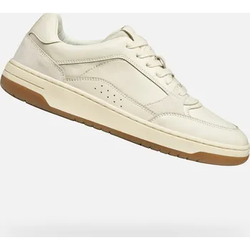 Pánské tenisky Geox Pánské Krémové pánské tenisky Geox Sedral Court Bílá 42 (2869747)