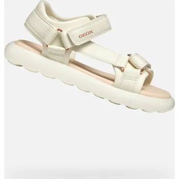 Dívčí obuv Geox Dívčí Krémové dívčí sandály Geox Puffypop Bílá 31 (2869104)