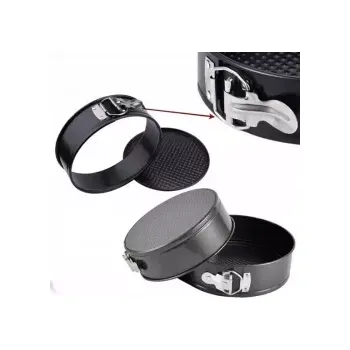 Plech na pečení Formy na pečení kulaté 3ks 20/22/24cm (HAMA)